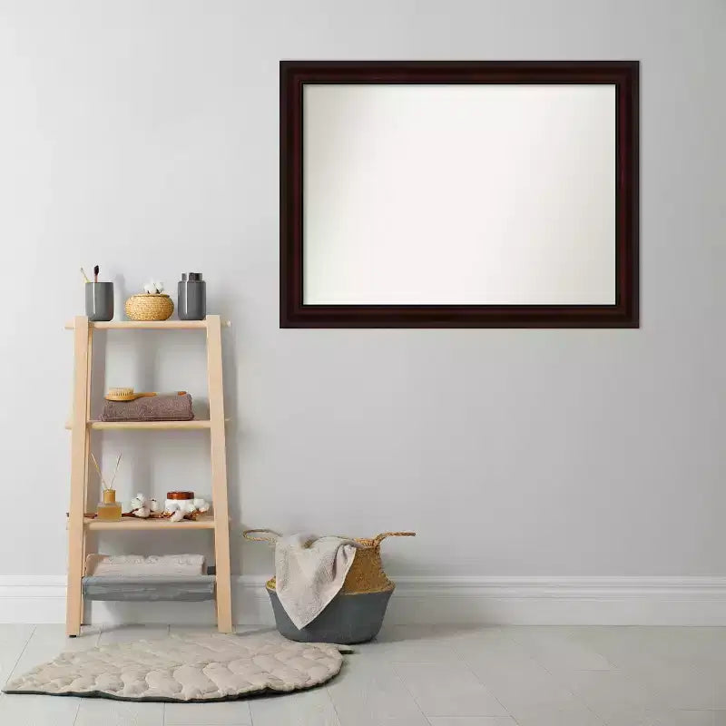 Polystyrene Frame Wall Mirror 43"W x 32"H, Reflective Area 38"W x 27"H