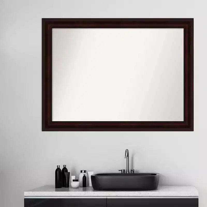 Polystyrene Frame Wall Mirror 43"W x 32"H, Reflective Area 38"W x 27"H