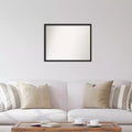 Wood Frame Rectangular Wall Mirror 29"W x 23"H, Reflective Area 28"W x 22"H