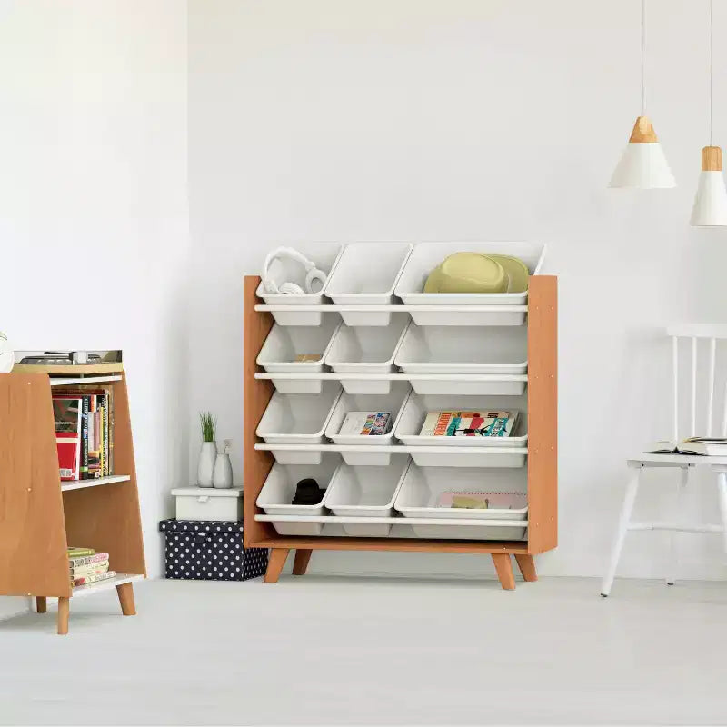 MDF 2-Shelf Kids Bookcase 22"W x 13"D x 30"H