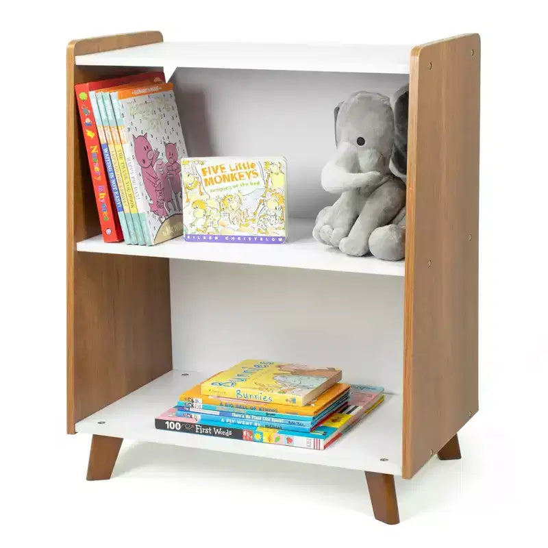 MDF 2-Shelf Kids Bookcase 22"W x 13"D x 30"H