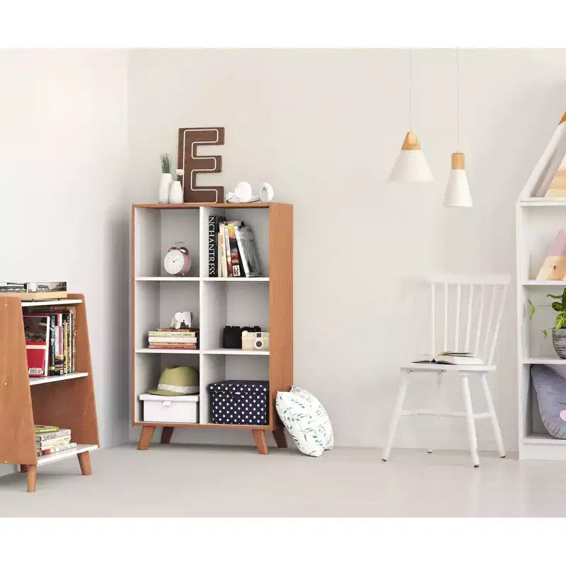 MDF 2-Shelf Kids Bookcase 22"W x 13"D x 30"H
