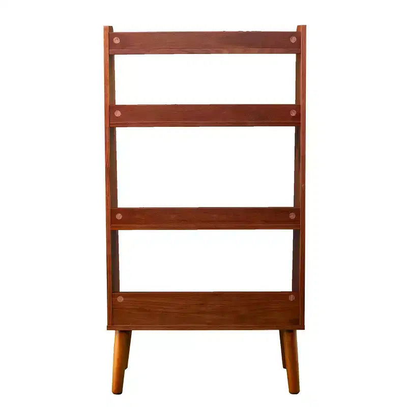 Particle Board Rubberwood Bookshelf 22.25"W x 13.75"D x 44.5"H