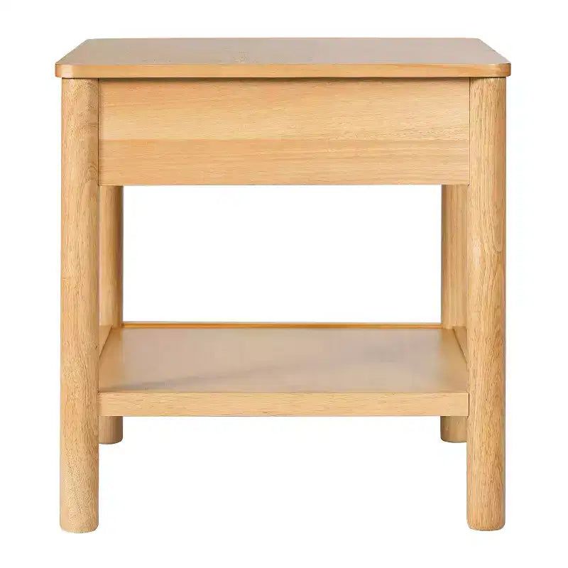MDF End Table with 1 Drawer 24"W x 24"D x 23"H