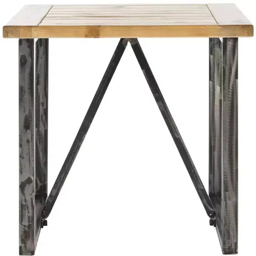 Chase End Table - AMH4127A - Natural - Safavieh Couture