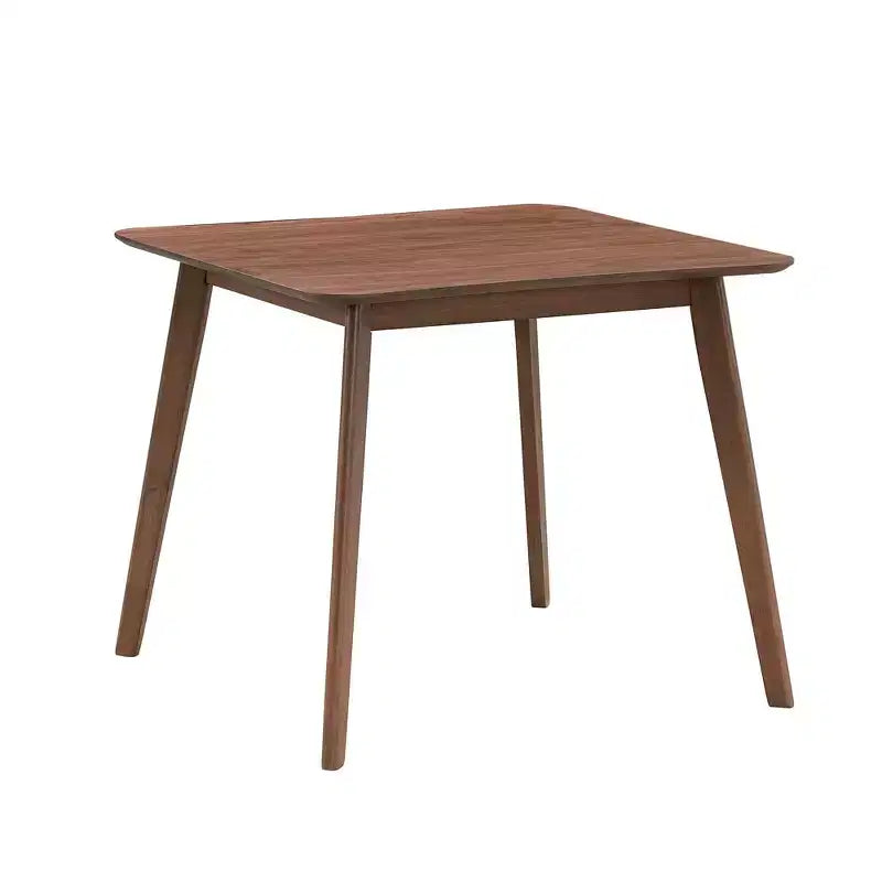 Wood MDF Square Dining Table 35.43"W x 35.43"L x 29.53"H Seats 4