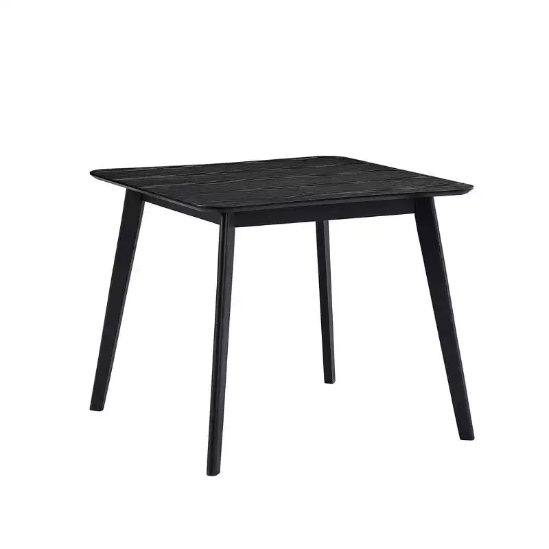 Wood MDF Square Dining Table 35.43"W x 35.43"L x 29.53"H Seats 4