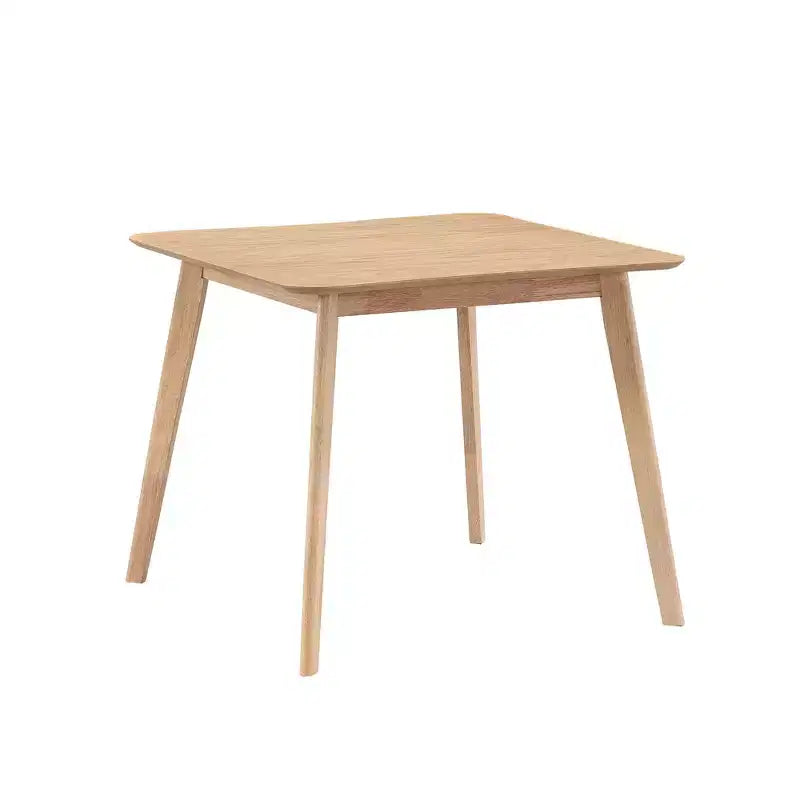 Wood MDF Square Dining Table 35.43"W x 35.43"L x 29.53"H Seats 4