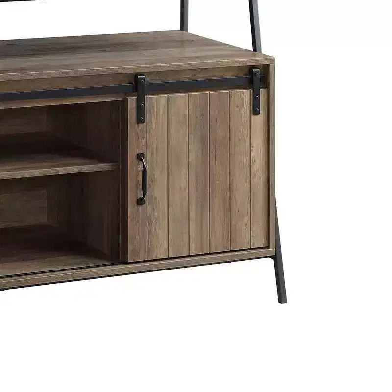Metal Frame TV Stand 60"L x 18"W x 33"H