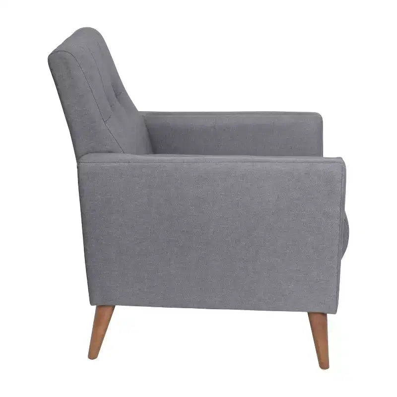 Polyester Foam Wood Frame Armchair 30.25"W x 30"D x 31.5"H