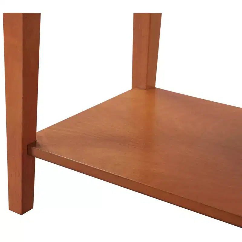 Wood 2-Drawer Nightstand 16"W x 22"D x 28"H