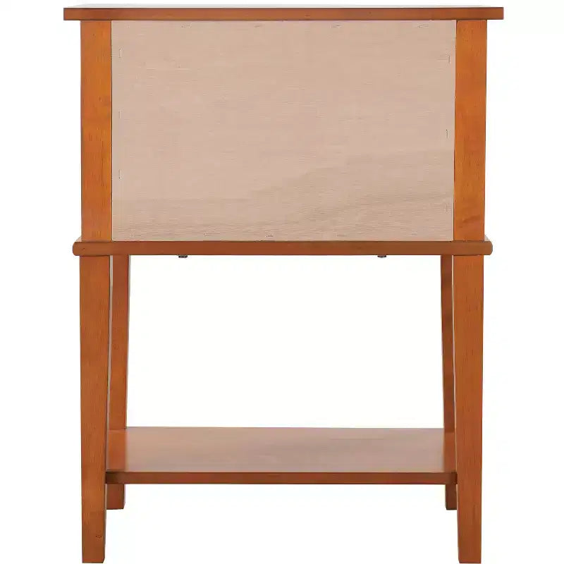 Wood 2-Drawer Nightstand 16"W x 22"D x 28"H