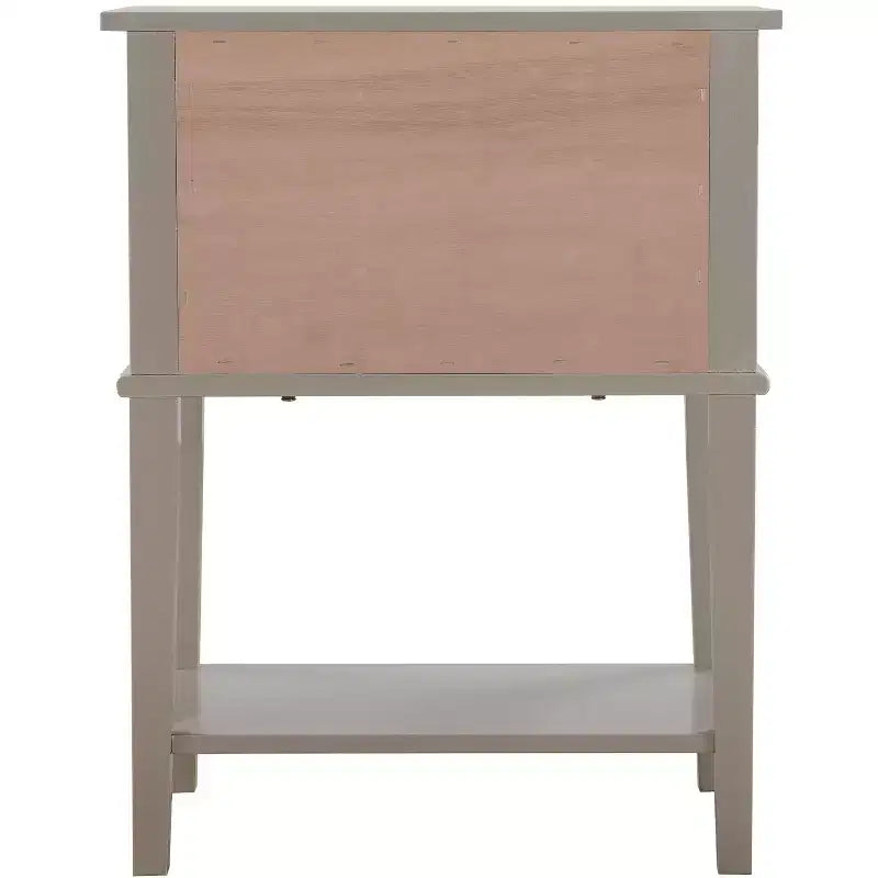 Wood 2-Drawer Nightstand 16"W x 22"D x 28"H