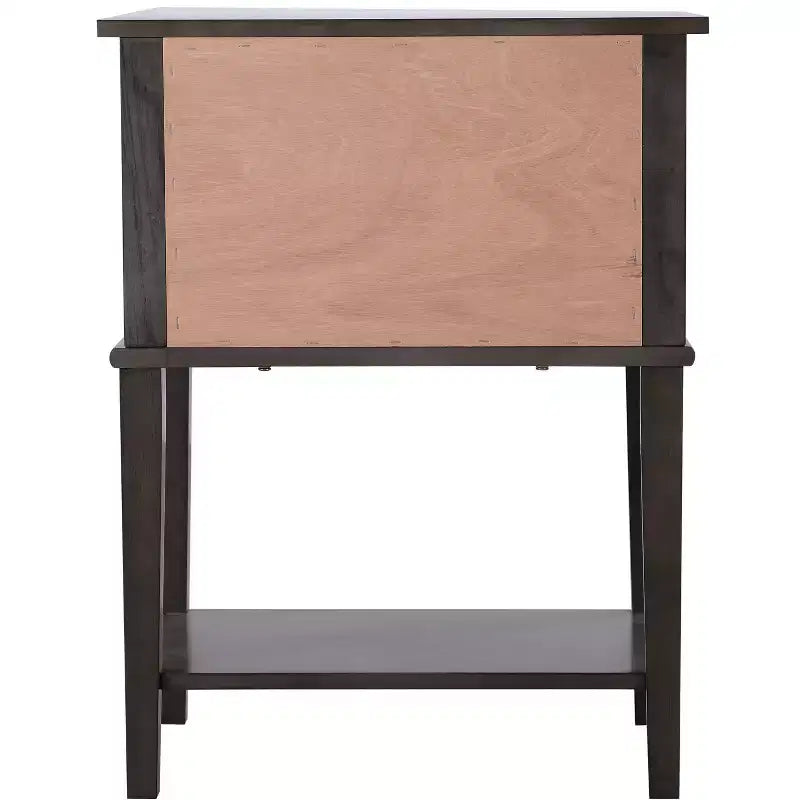 Wood 2-Drawer Nightstand 16"W x 22"D x 28"H